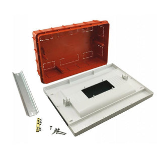 Quadro elettrico da incasso centralino 9 moduli DIN  IP40