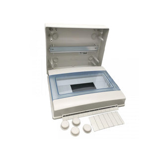 Centralino 12 moduli con portello quadro elettrico a stagno IP65