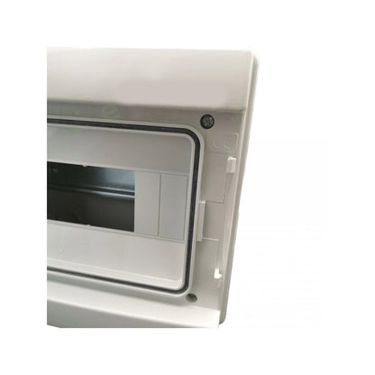 Centralino da parete 12 moduli con portello quadro elettrico a stagno IP65 290x240x105 mm