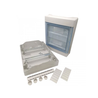 Centralino 24 moduli con portello quadro elettrico a stagno IP65