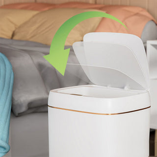 Pattumiera cestino automatico con sensore di movimento ricaricabile