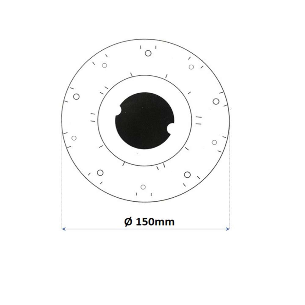 Circolina led modulo circolare 17 watt ricambio neon per plafoniere tecnologia CCT 3 in 1 6500k 3000k 4000k