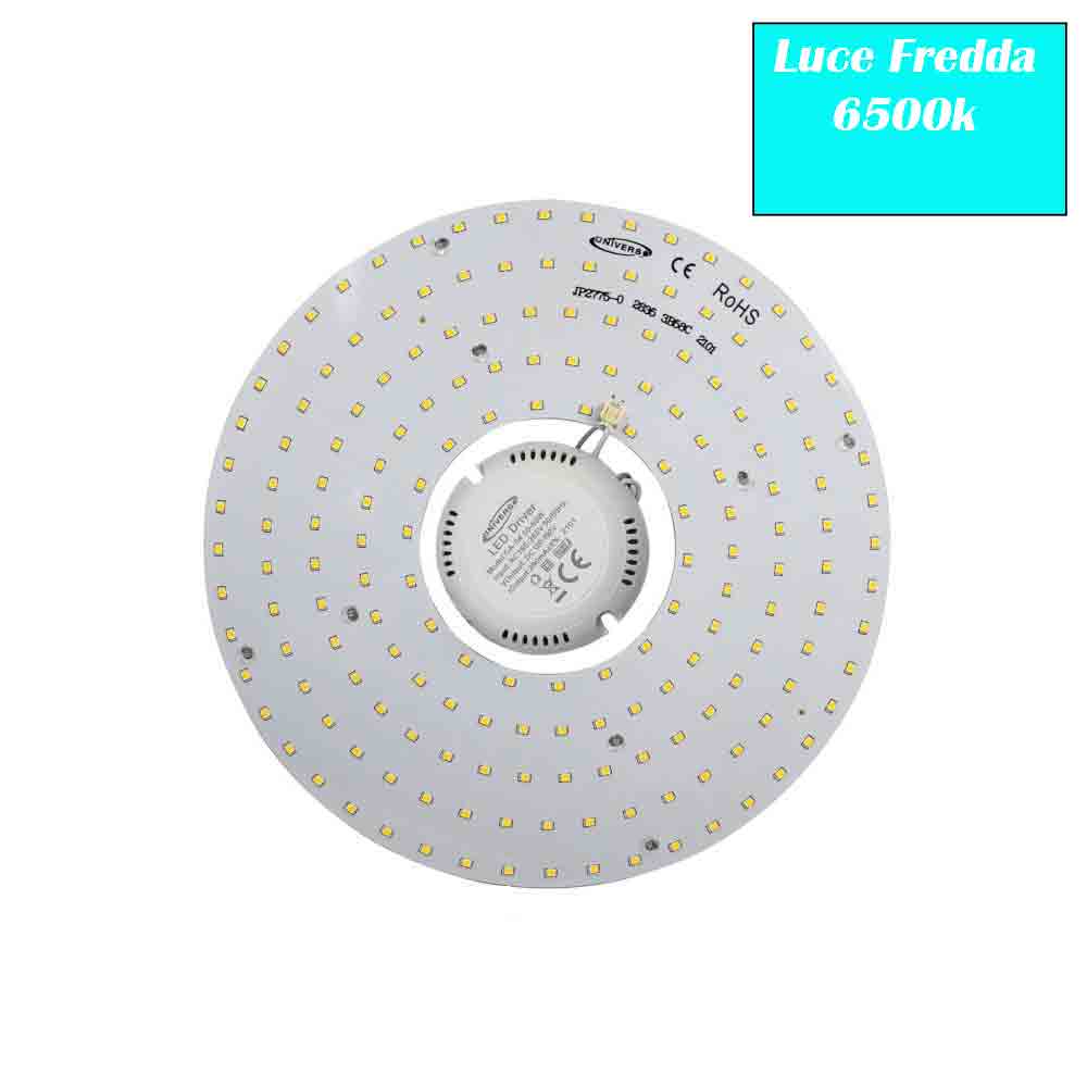 Circolina led 2835 modulo neon circolare 54 watt 265 volt ricambio neon per plafoniere luce calda fredda naturale