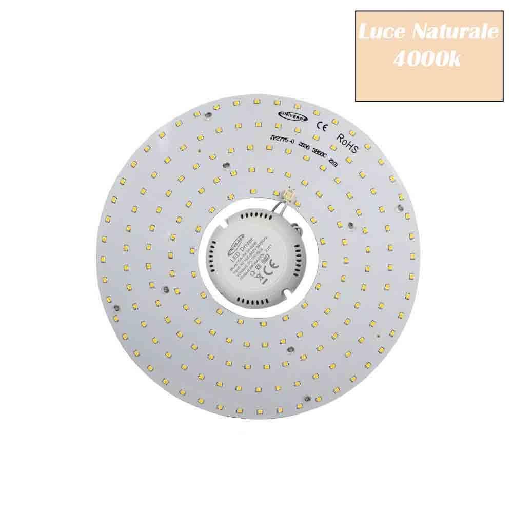 Circolina led 2835 modulo neon circolare 54 watt 265 volt ricambio neon per plafoniere luce calda fredda naturale