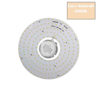 Circolina led 2835 modulo neon circolare 54 watt 265 volt ricambio neon per plafoniere luce calda fredda naturale