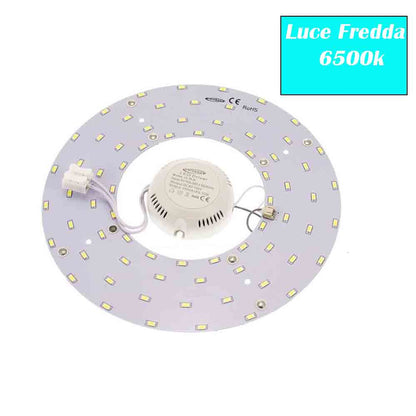 Circolina led 2835 modulo neon circolare 32 watt 265 volt ricambio neon per plafoniere luce calda fredda naturale