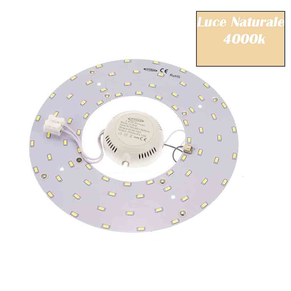 Circolina led 2835 modulo neon circolare 32 watt 265 volt ricambio neon per plafoniere luce calda fredda naturale