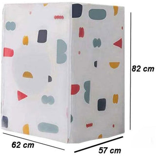 Coprilavatrice zip per lavatrici a carico frontale PVC 82x62x57 cm