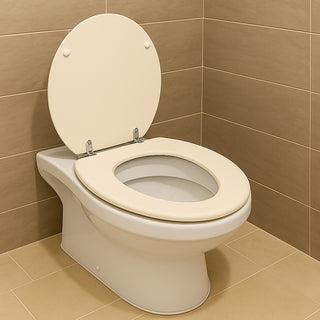 Copriwater universale in legno mdf con cerniere vari colori