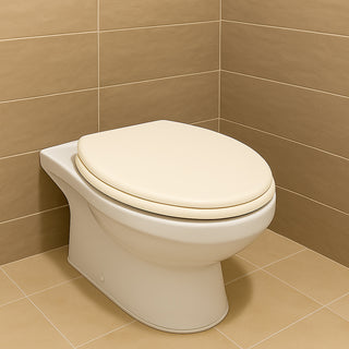 Copriwater universale in legno mdf con cerniere vari colori