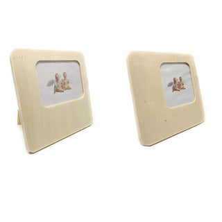 Cornice portafoto in legno da tavolo personalizzabile x decoupage