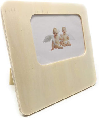 Cornice portafoto in legno da tavolo personalizzabile x decoupage