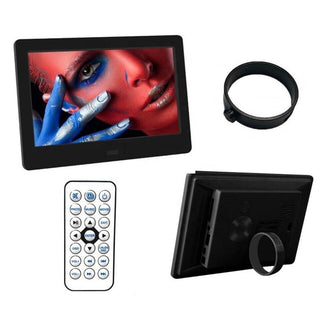 Cornice digitale HD 7”-10” con telecomando ingressi SD/USB e cuffie