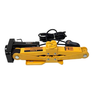 Cric elettrico pantografo 12V accendisigari 75W 1.5 ton telecomando