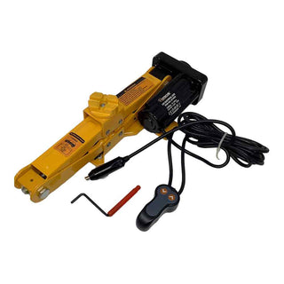 Cric elettrico pantografo 12V accendisigari 75W 1.5 ton telecomando