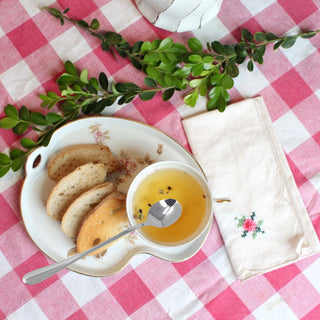 Set 6 cucchiaini manico lungo da cocktail in acciaio posate cucchiaio