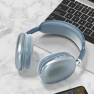 Cuffia bluetooth ricaricabile con microfono scheda TF x pc smarphone