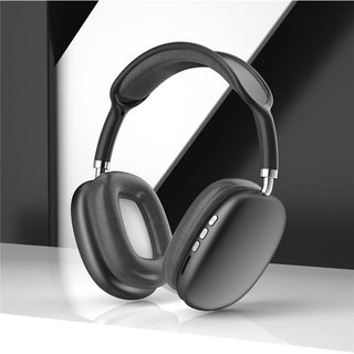 Cuffia bluetooth ricaricabile con microfono scheda TF x pc smarphone