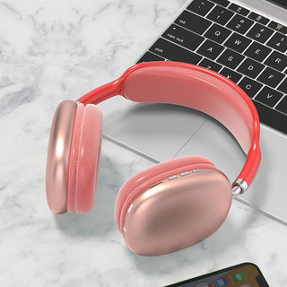 Cuffia bluetooth ricaricabile con microfono scheda TF x pc smarphone