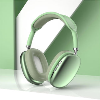 Cuffia bluetooth ricaricabile con microfono scheda TF x pc smarphone