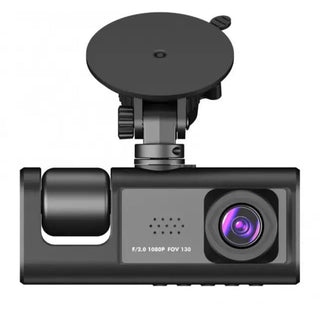 Dash Cam con ventosa 3 telecamera HD 1080p con visione notturna