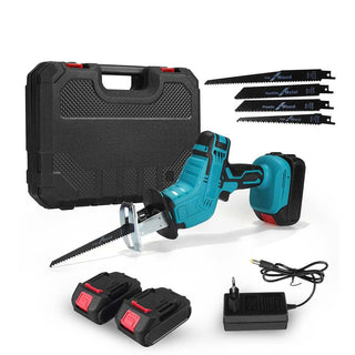 Seghetto a gattuccio 2  batterie 48V 4 lame metallo legno alluminio