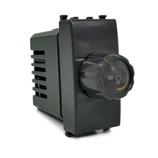 Interruttore dimmer con manopola 500W 230V compatibile vimar plana