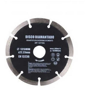 Disco diamantato segmentato180 mm 125  mm 115 mm per tagliapiastrelle smerigliatrice flex lama da taglio piastrelle granito ceramica