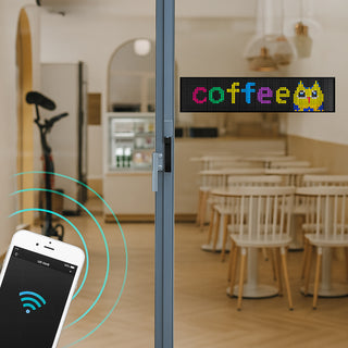Tabella display LED RGB flessibile programmabile con telecomando App