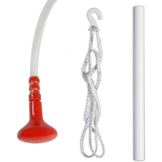 Doccia da campeggio 20 litri portatile pvc con doccetta gancio