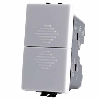 Doppio pulsante compatibile con matix saliscendi 1P 10A 220V