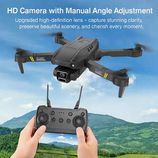 Mini drone 2 telecamere 6k wi-fi 2.4G D3 PRO con App zoom 50x