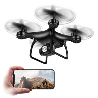 Drone Full HD 1080 wi fi telecamera fotocamera quadricottero 6 assi