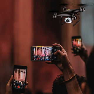 Drone Full HD 1080 wi fi telecamera fotocamera quadricottero 6 assi