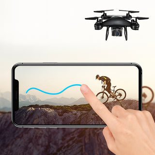 Drone Full HD 1080 wi fi telecamera fotocamera quadricottero 6 assi
