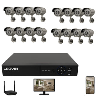 Dvr 16 canali 6IN1 AHD TVI CVI full HD 1080P videosorveglianza 5MPX