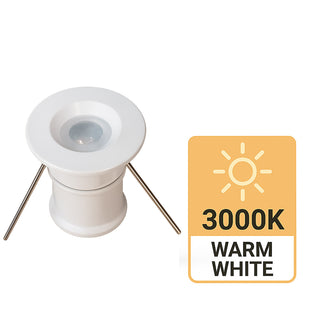 Mini faretto incasso cielo stellato 1W punto luce per esterno IP65