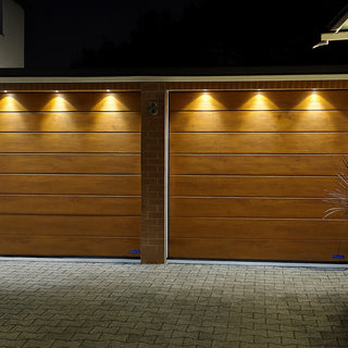 Mini faretto incasso nero cielo stellato 1W punto luce IP65