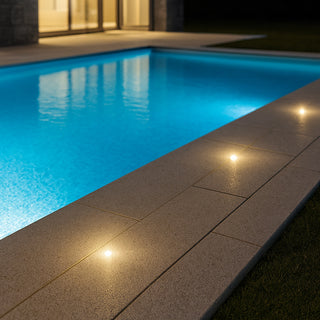 Mini faretto incasso bianco cielo stellato 1W punto luce IP65