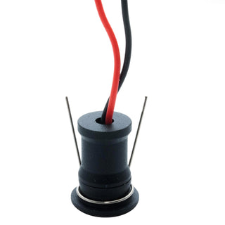 Mini faretto incasso nero cielo stellato 1W punto luce IP65