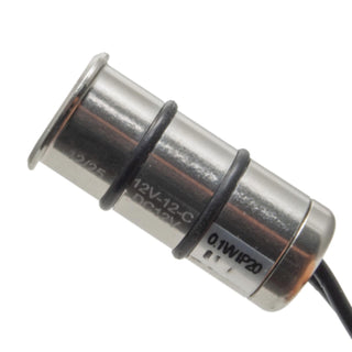 Mini faretti LED spot punto luce da incasso 0,1W 12V in alluminio