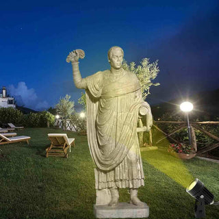 Faretto led nero per esterno 3,5W con staffa orientabile luce giardino