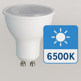 Faretto GU10 6 watt 8 led cob luce calda naturale fredda 435 Lm