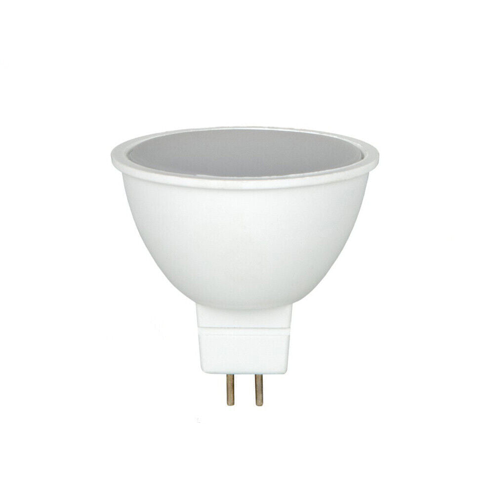 Faretto a led 6 watt gu5.3 lampada lampadina mr16 rispiamo energetico 12 volt faretti illuminazione casa ufficio negozio