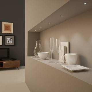 Faretto 1 led COB incasso 3W mini spot punto luce 6500k 3000k 4000k