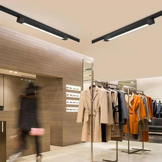 Faretto lineare per binario track monofase 20 watt faro orientabile