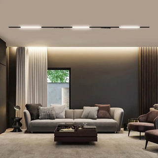 Faretto lineare per binario track monofase 20 watt faro orientabile