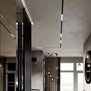 Faretto lineare per binario track monofase 20 watt faro orientabile