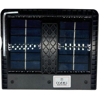 Faro solare 150 led pannello solare sensore crepuscolare movimento