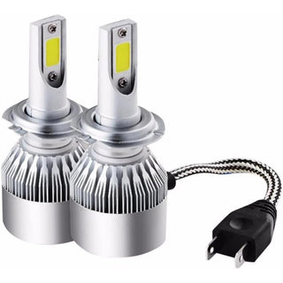 Lampadine led cob fari per auto H7 6000k 12/24V luce 360°